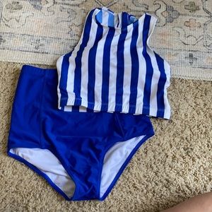 Coral Reef High waisted bikini size s